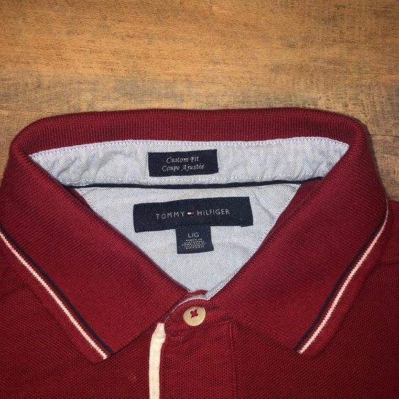 Tommy Hilfiger Polo Shirt Embroidered Crest Logo - Picture 4 of 9